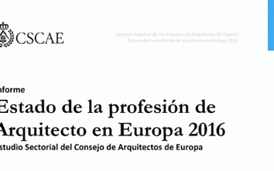 Estudio Sectorial del Consejo de Arquitectos de Europa 2016