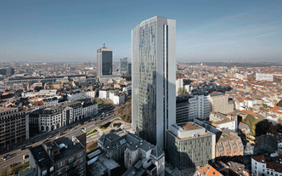 Estudio Lamela presenta la rehabilitación del edificio ‘verde’ más alto de Europa