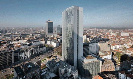 Estudio Lamela presenta la rehabilitación del edificio ‘verde’ más alto de Europa