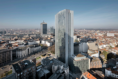 Estudio Lamela presenta la rehabilitación del edificio ‘verde’ más alto de Europa
