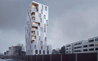 Bakpak gana el concurso internacional para el diseño de una torre de viviendas y oficinas en Augsburg, Múnich.