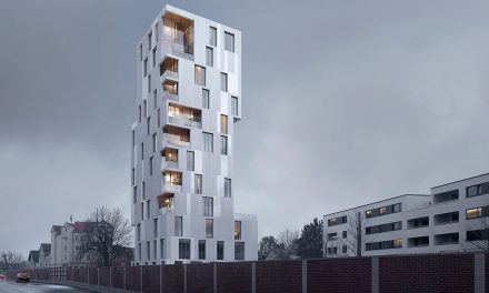 Bakpak gana el concurso internacional para el diseño de una torre de viviendas y oficinas en Augsburg, Múnich.