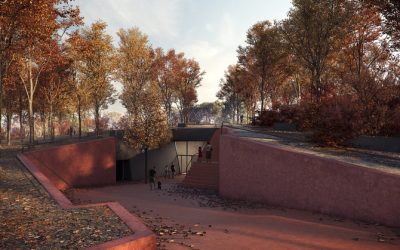 La propuesta de BCQ en equipo con Anna Codina Arquitectura, gana el concurso por el nuevo «Museu de Vulcanologia Espai Cràter» en Olot.