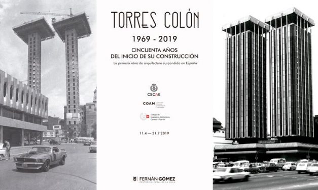 El Fernán Gómez. CC acoge la exposición Torres Colón: 50 años del inicio de su construcción