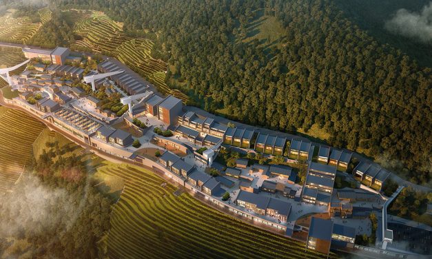 Latitude Architectural Group proyecta un complejo turístico en el Río Yangtsé en China