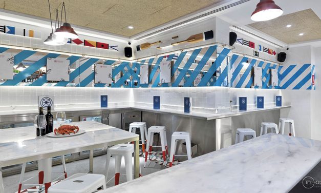 Reforma del restaurante Marisquería Norte Sur en Madrid