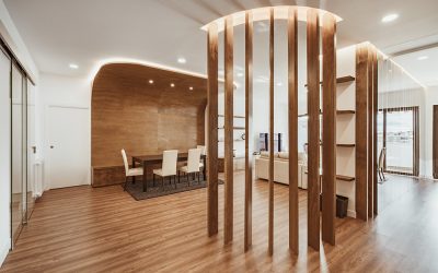 OOIIO apuesta por transmitir sensaciones a través de la arquitectura reformando un apartamento en Madrid.