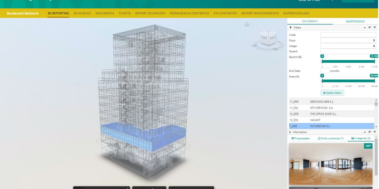 BOD Arquitectura lanza una versión evolucionada de BIMUX para la gestión de los activos inmobiliarios