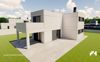 Casas de diseño para Modular Home por Vilalta Studio