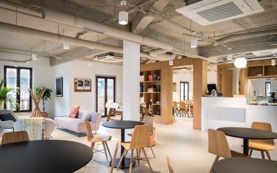Estudio Monochrome diseña el nuevo centro de co-working de la firma Spaces en Bilbao