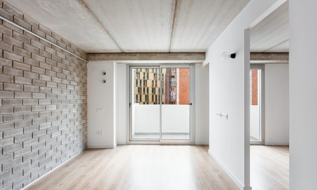 PENSI primer edificio industrializado entre medianeras de TAAB6