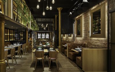 Carlos Martínez Interiors diseña el Ristorante Pizzería Luigi en Barcelona