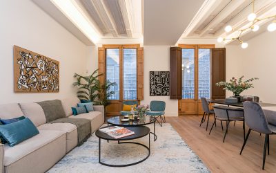 Reforma integral de una vivienda de 139m2 en un edificio de 1890 en Barcelona