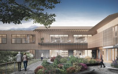 Pinearq diseña una residencia geriátrica de quinta generación en Italia