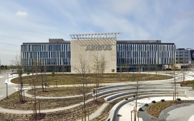 Felipe VI inaugura el Campus Airbus ‘Futura’ (Madrid) diseñado por Estudio Lamela
