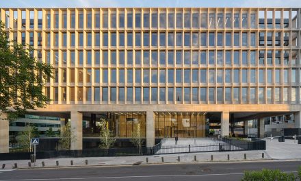 Se inaugura Polaris North Building, edificio de oficinas en Madrid para la era post-covid, por b720 Fermín Vázquez Arquitectos.