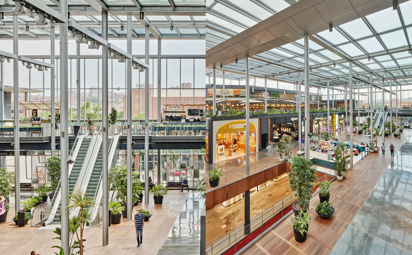 Renovaci n Del Centro Comercial La Maquinista Barcelona Por L35 V a 