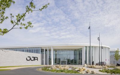 Sede corporativa y showroom de JJA en Gonesse (Francia) por L35