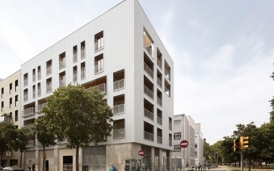 laboqueria taller y lacol finalizan La Balma, cooperativa de viviendas en Barcelona