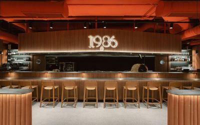 Stone Designs firma 19.86 by Rubén Arnanz, restaurante en la Galería Canalejas de Madrid