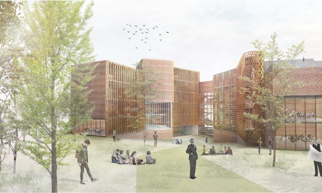 Amman Cánovas Maruri ganan el primer premio para el Aulario departamental URJC en Vicálvaro