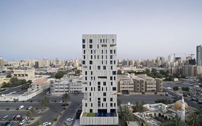 Wafra Wind Tower, de AGi architects, entre los 20 finalistas al premio Aga Khan de Arquitectura 2022