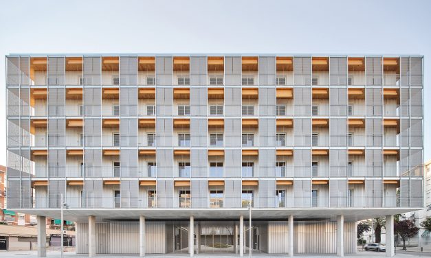 Edificio residencial que apuesta por una estructura de madera