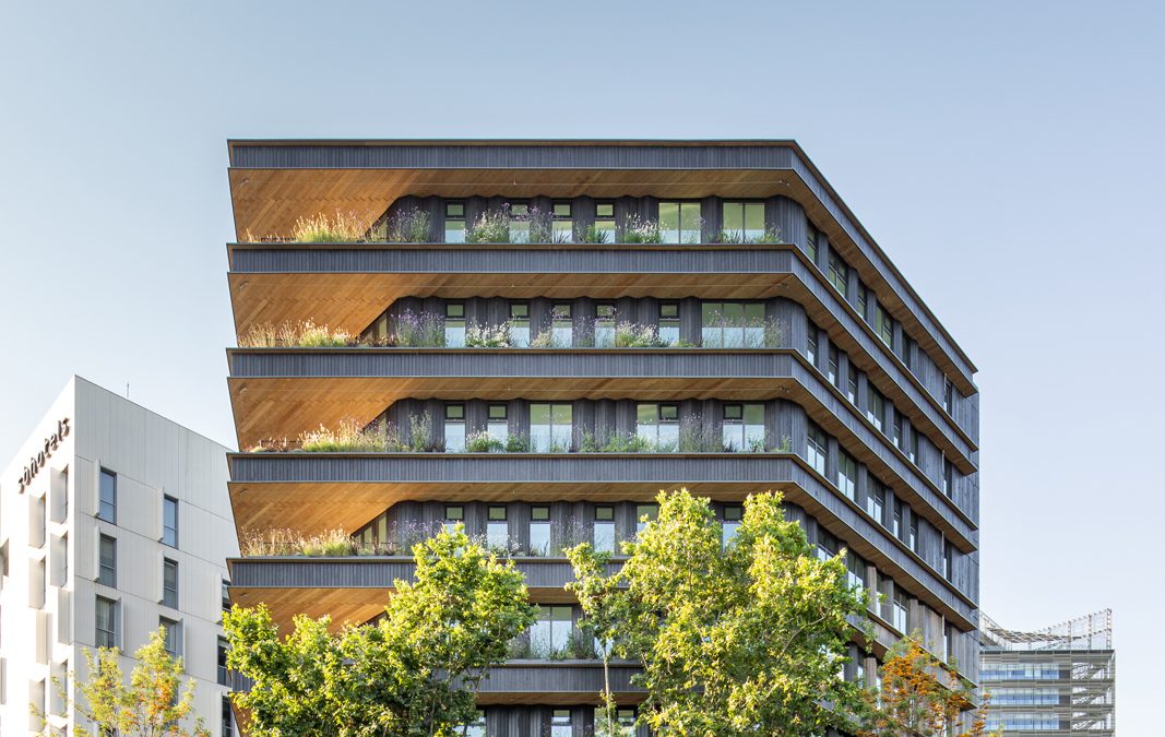 Primeras oficinas con fachada carbonizada de España