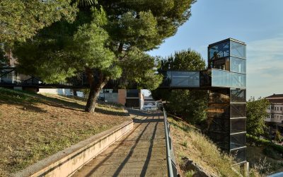 Ascensor urbano en Bellavista (Les Franqueses del Vallès) por JIGA