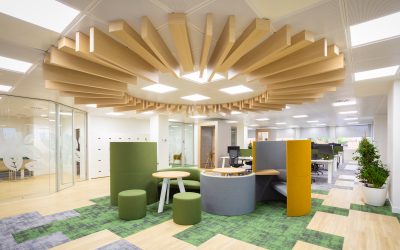 Ivory: Diseño de oficinas verdes para REBI Calor Sostenible