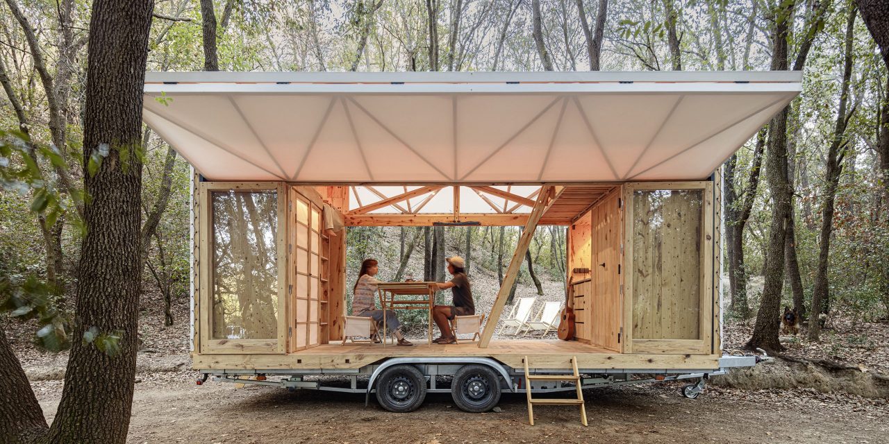 MO.CA: El IAAC presenta una vivienda móvil, auto-suficiente y fabricada con madera