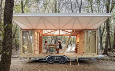 MO.CA: El IAAC presenta una vivienda móvil, auto-suficiente y fabricada con madera