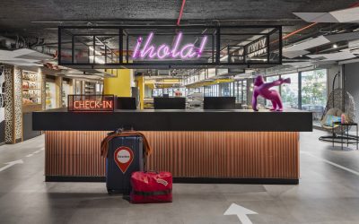 REQUENA Y PLAZA diseña el hotel más divertido y joven de Marriott: el Hotel Moxy Barcelona