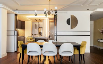 Raquel Chamorro firma el interiorismo y decoración de una vivienda en una céntrica zona de Madrid
