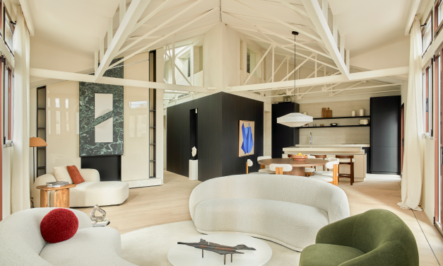 ÀBAG Studio firma la reforma integral de un ático-dúplex en La Casa de las Bolas