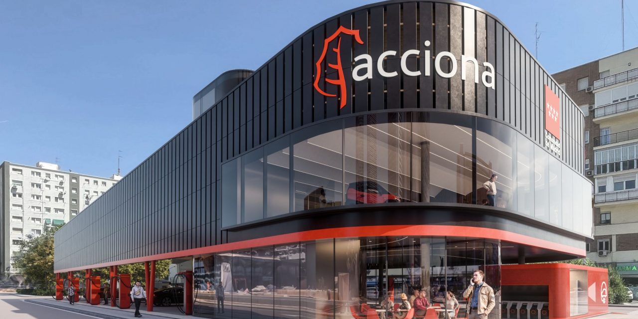 Cano y Escario diseña la Electrolinera para Recarga Acciona en Madrid