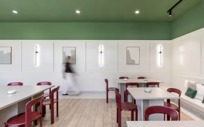 Álvarez Sotelo redefine el interiorismo de las zonas comunes de Skypark Valdebebas